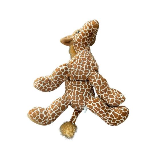 Russ Berrie Gandi Bean Bag Zoo Beanies Soft Giraffe Plush Stuffed Animal Toy 12" - Picture 6 of 10